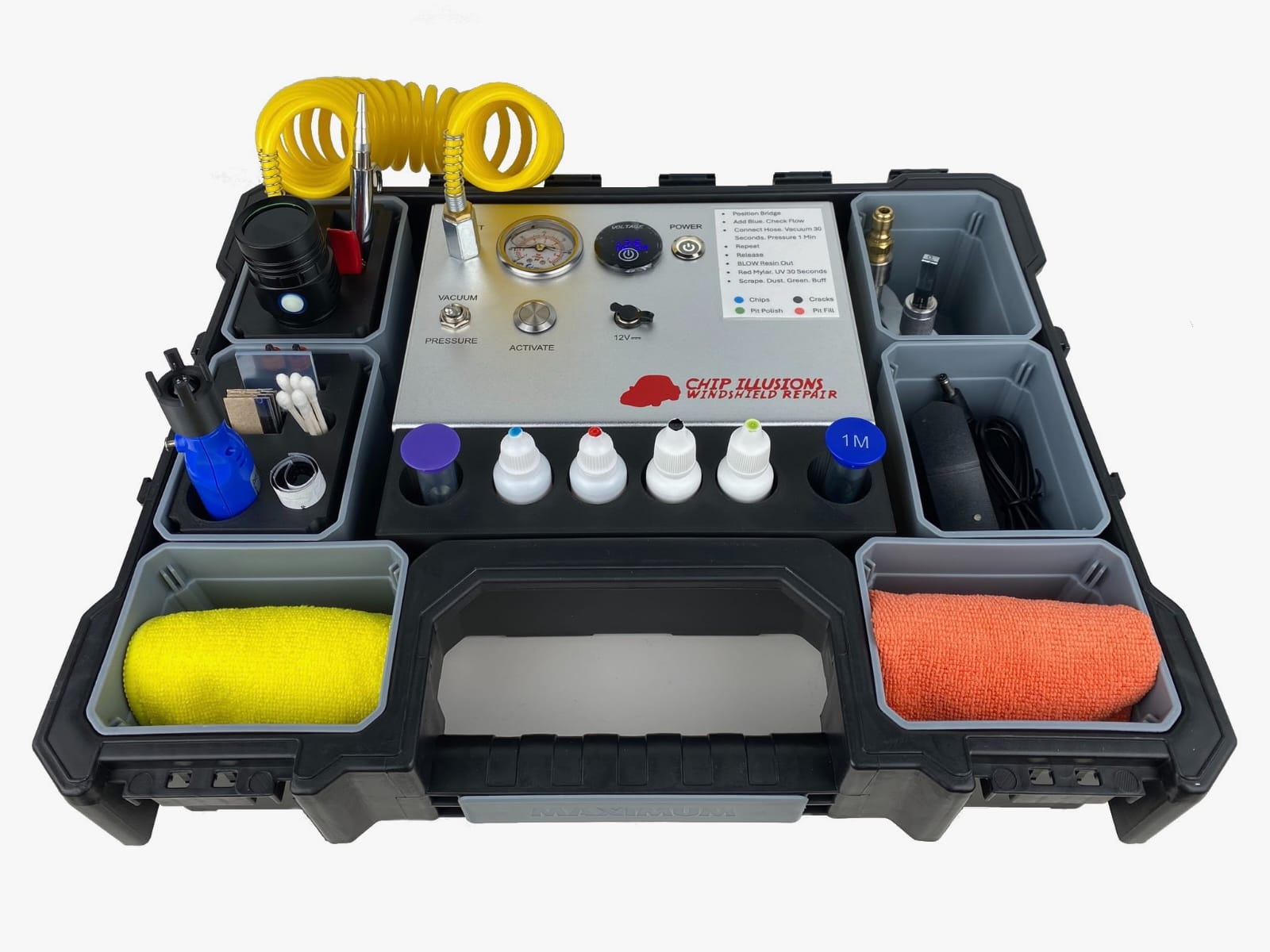 Windshield Repair Machine